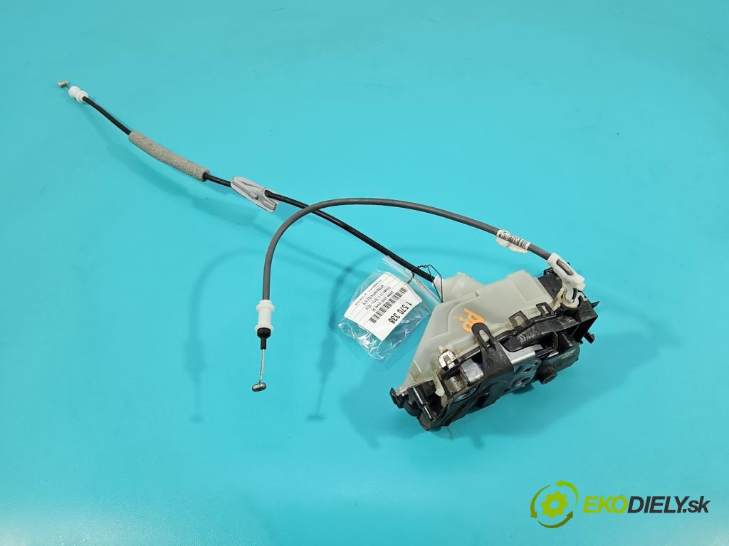 Citroen C3 III 2016-2024 1.2 12V 110 HP manual 81 kW 1199 cm3 5- zámok predné pravý 123980