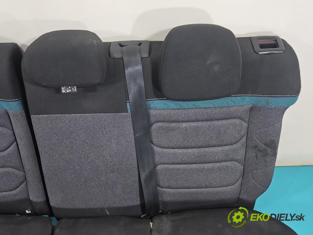 Citroen C3 III 2016-2024 1.2 12V 110 HP manual 81 kW 1199 cm3 5- Pohovka: zadné  (Sedadlo)