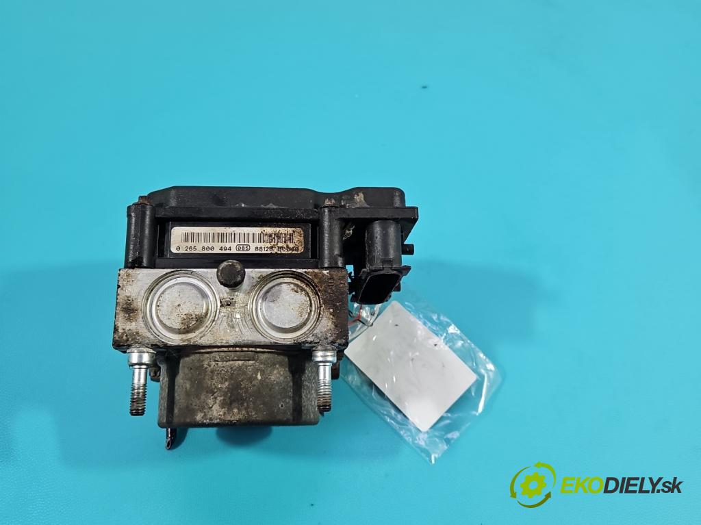 Suzuki SX4 I 2006-2014 1.6 16V M16A 107 HP manual 79 kW 1586 cm3 5- čerpadlo abs 0265800494 (Pumpa ABS)