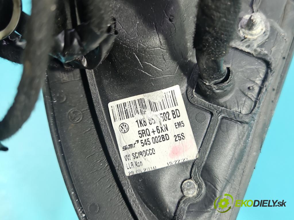 Vw Scirocco II 2008-2017 1.4 TSI 160 HP manual 118 kW 1390 cm3 3- zrkadlo pravé  (Kľučka dverí ostatné)
