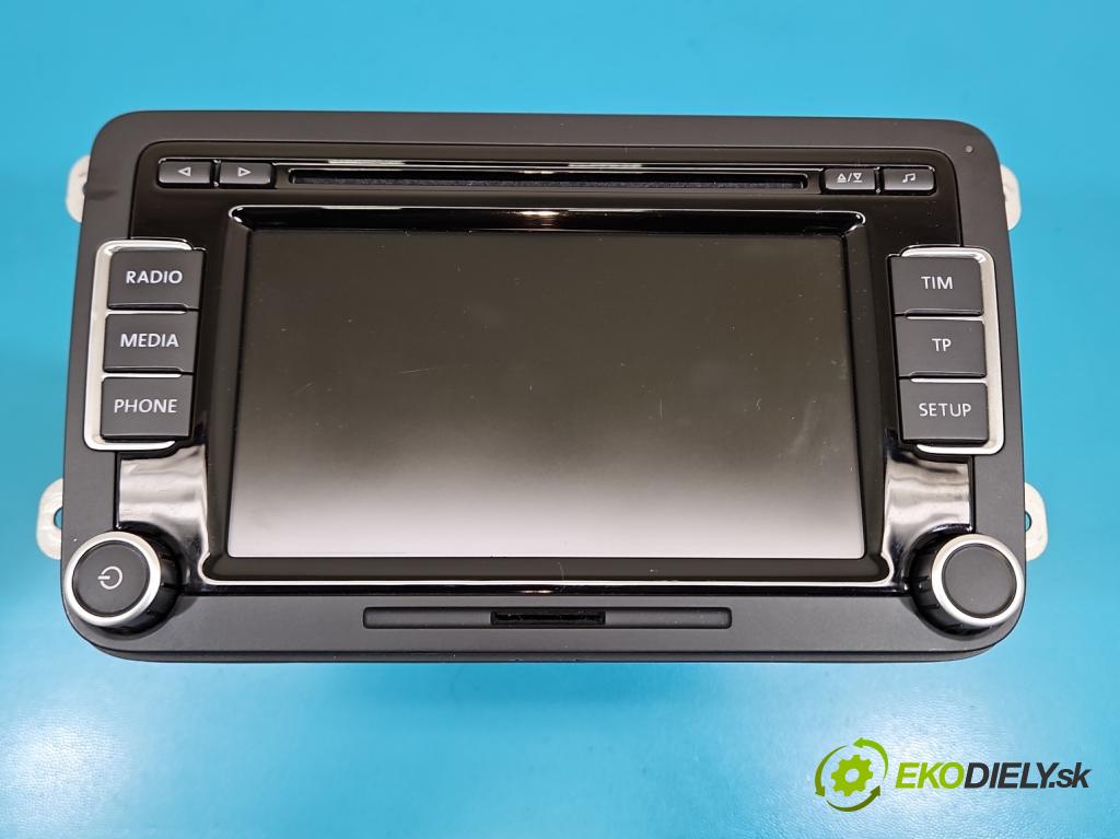 Vw Scirocco II 2008-2017 1.4 TSI 160 HP manual 118 kW 1390 cm3 3- Radio originál 3C8035195