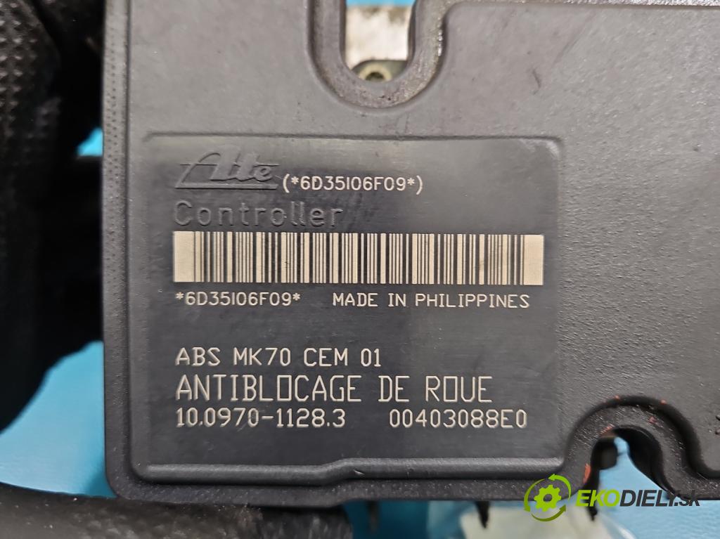 Peugeot 206 1.1 8V 60 HP manual 44.1 kW 1124 cm3 3- čerpadlo abs 9659136980 (Pumpa ABS)