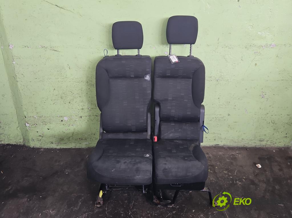 Citroen Berlingo II 2008-2018 1.6 hdi 90 HP manual 66 kW 1560 cm3 5- Sedačka pravý  (Sedadlo)
