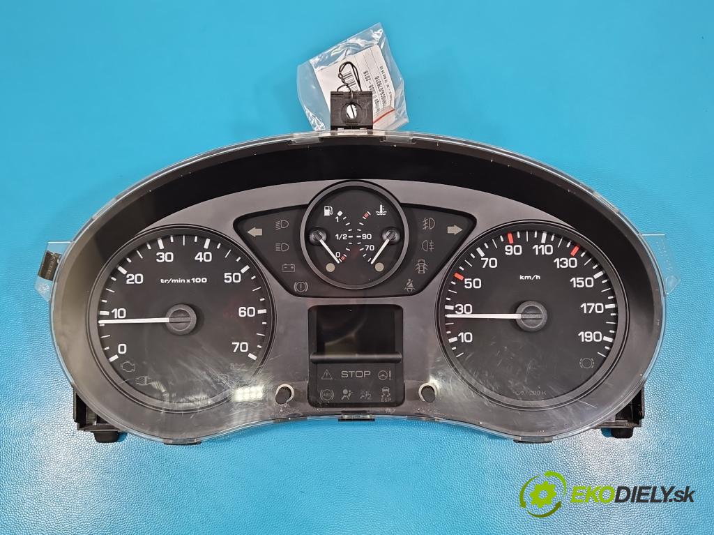 Citroen Berlingo II 2008-2018 1.6 hdi 90 HP manual 66 kW 1560 cm3 5- prístrojovka/ budíky 9665154980 (Prístrojová doska)