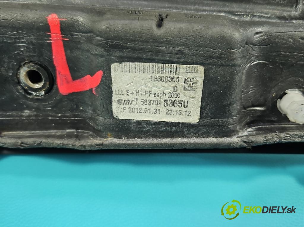 Opel Astra IV 2009-2015 1.7 cdti 125 HP manual 92 kW 1686 cm3 5- zrkadlo ľavé 13308365 (Kľučka dverí ostatné)