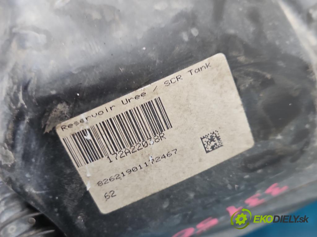 Renault Master III 2010-2024 2.3 dci 131 HP manual 96 kW 2299 cm3 5- Nádrž: AdBlue: 172A22038R