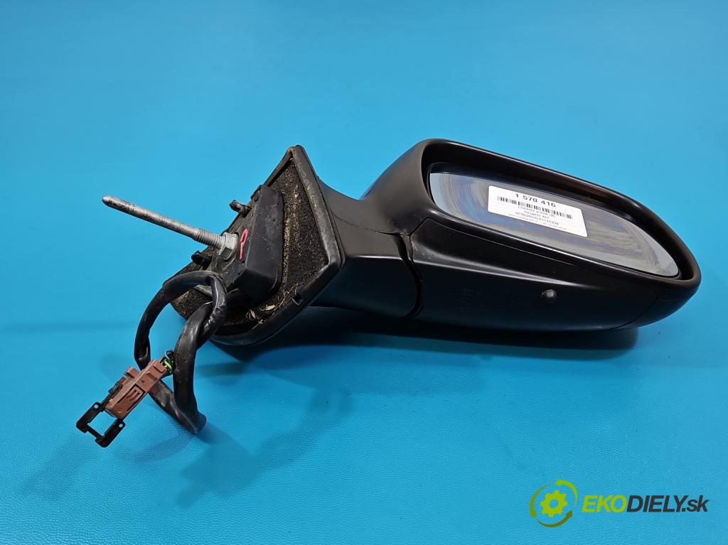 Peugeot 407 1.6 hdi 109 HP manual 80 kW 1560 cm3 4- zrkadlo pravé (Kľučka dverí ostatné)
