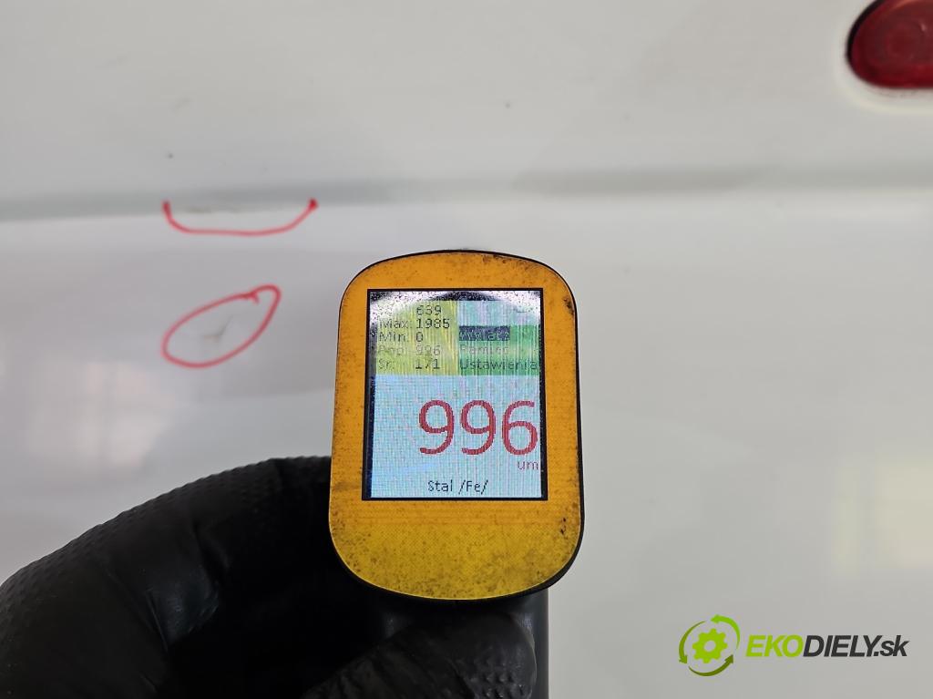 Citroen Berlingo II 2008-2018 1.6 hdi 90 HP manual 66 kW 1560 cm3 5- dvere zadné ľavé  (Kľučka dverí ostatné)