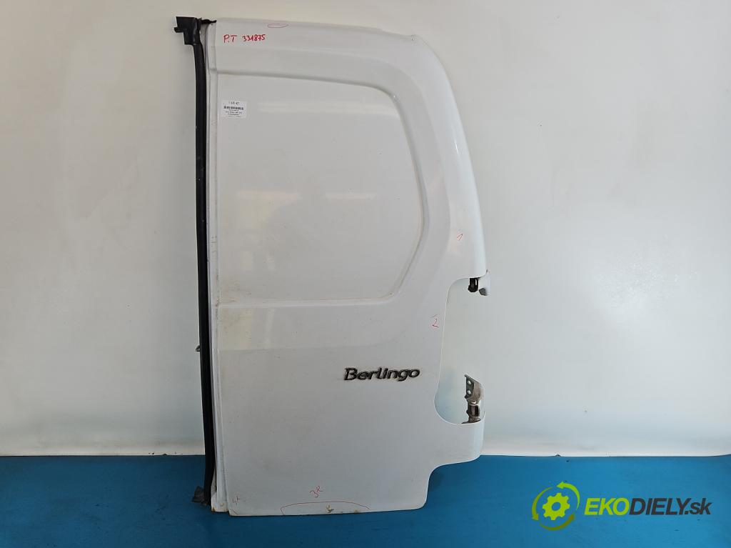 Citroen Berlingo II 2008-2018 1.6 hdi 90 hp manual 66 kW 1560 cm3 5- dveře zadní pravé  (Klika dveří ostatní)