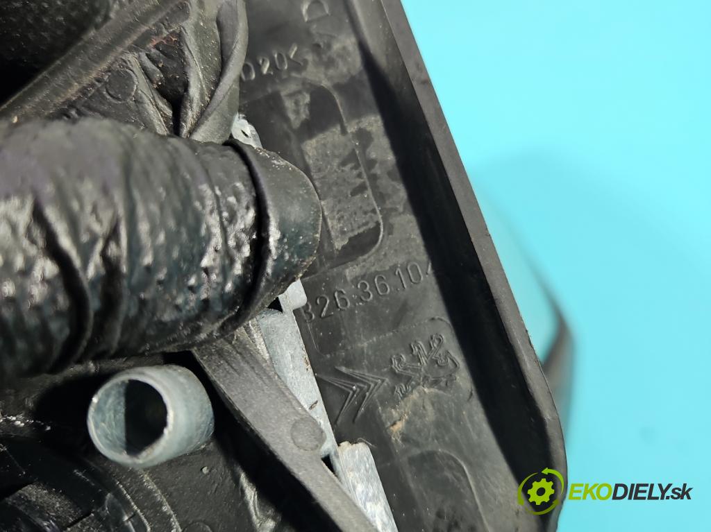 Citroen Berlingo II 2008-2018 1.6 hdi 90 HP manual 66 kW 1560 cm3 5- zrkadlo pravé  (Kľučka dverí ostatné)