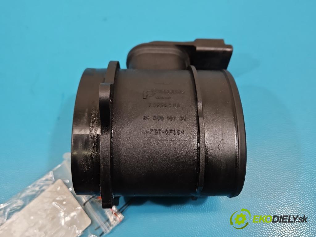 Peugeot 407 1.6 hdi 109 HP manual 80 kW 1560 cm3 4- průtokoměr: 9650010780 (Váha vzduchu)