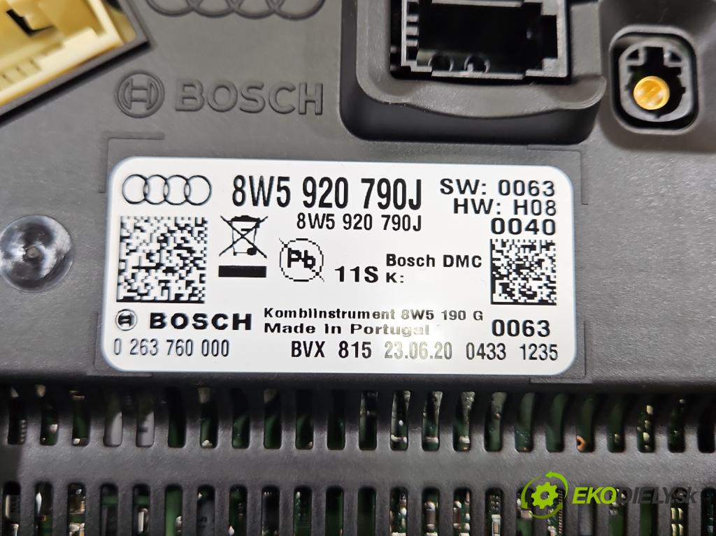 Audi A4 B9 2015-2024 2.0 TDI 190 HP automatic 140 kW 1968 cm3 5- prístrojovka/ budíky 8W5920790J (Prístrojová doska)