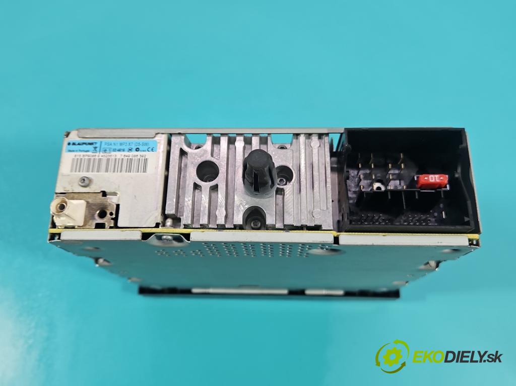 Citroen Berlingo II 2008-2018 1.6 hdi 90 HP manual 66 kW 1560 cm3 5- Radio originál 966639377701