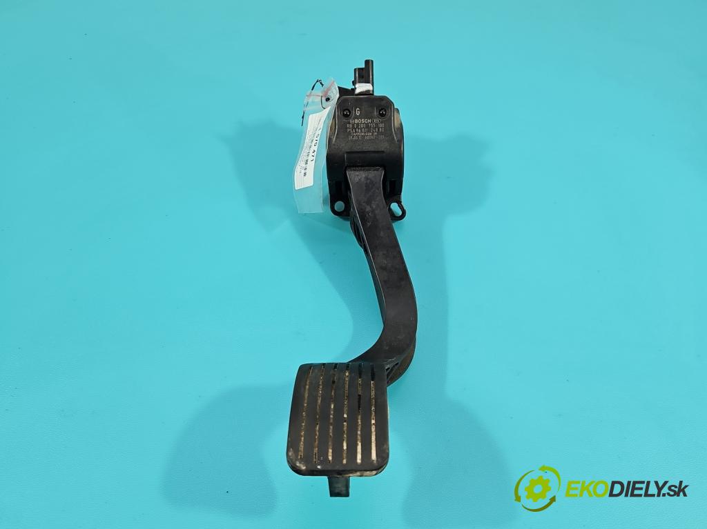 Citroen Berlingo II 2008-2018 1.6 hdi 90 HP manual 66 kW 1560 cm3 5- pedal plyn potenciometr: 0280755100