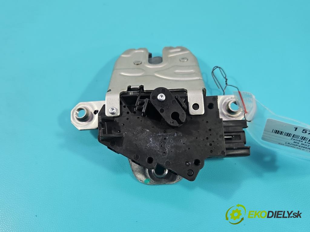 MG MG3  24- 1.5 16V 102 HP automatic 75 kW 1498 cm3 5- zámok kufrové dvere zadné 10314527