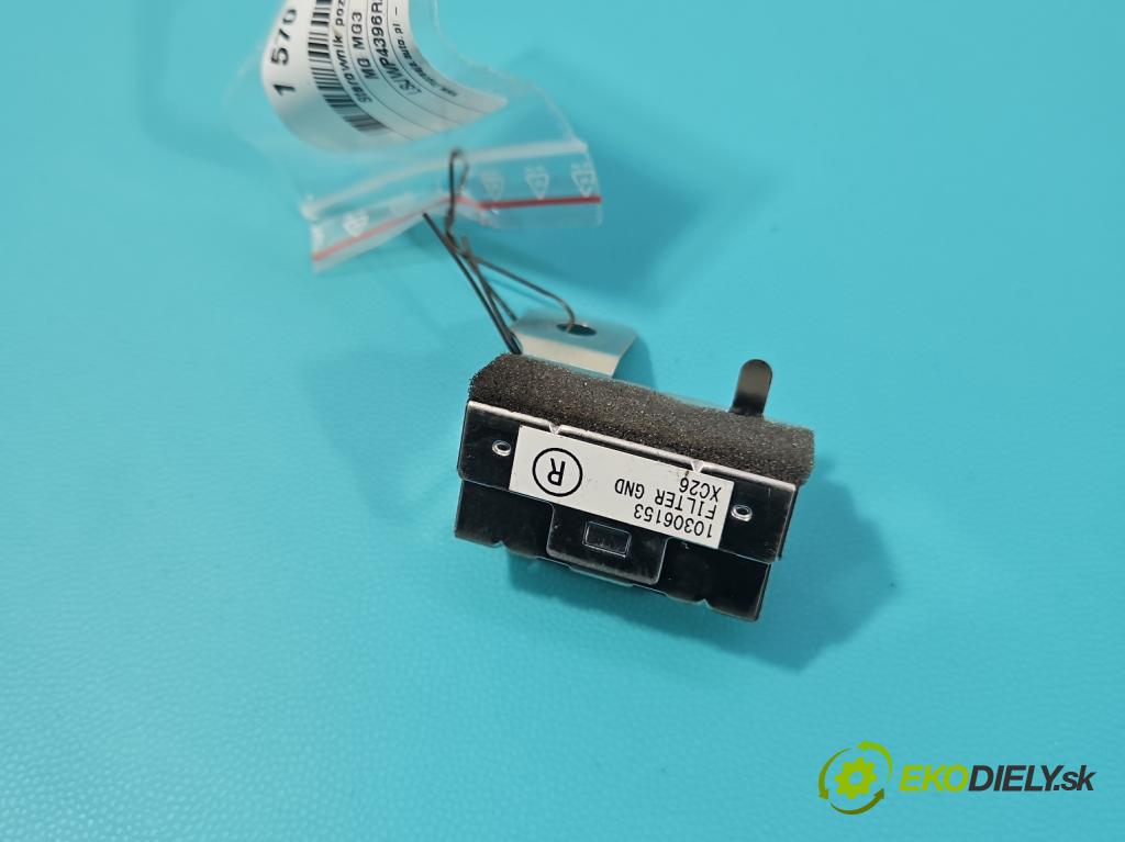 MG MG3  24- 1.5 16V 102 hp automatic 75 kW 1498 cm3 5- řídící jednotka 10306153