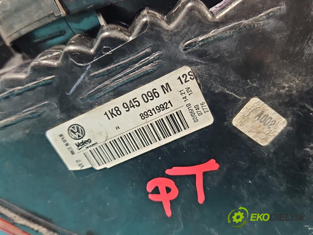 Vw Scirocco II 2008-2017 1.4 TSI 160 HP manual 118 kW 1390 cm3 3- svetlo / reflektor zadné pravé 1K8945096M (Kľučka dverí ostatné)