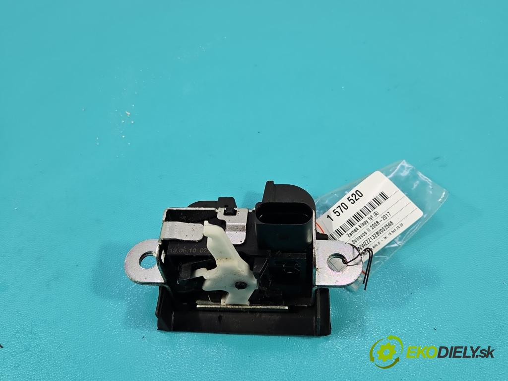 Vw Scirocco II 2008-2017 1.4 TSI 160 HP manual 118 kW 1390 cm3 3- zámok kufrové dvere zadné 1K8827505B