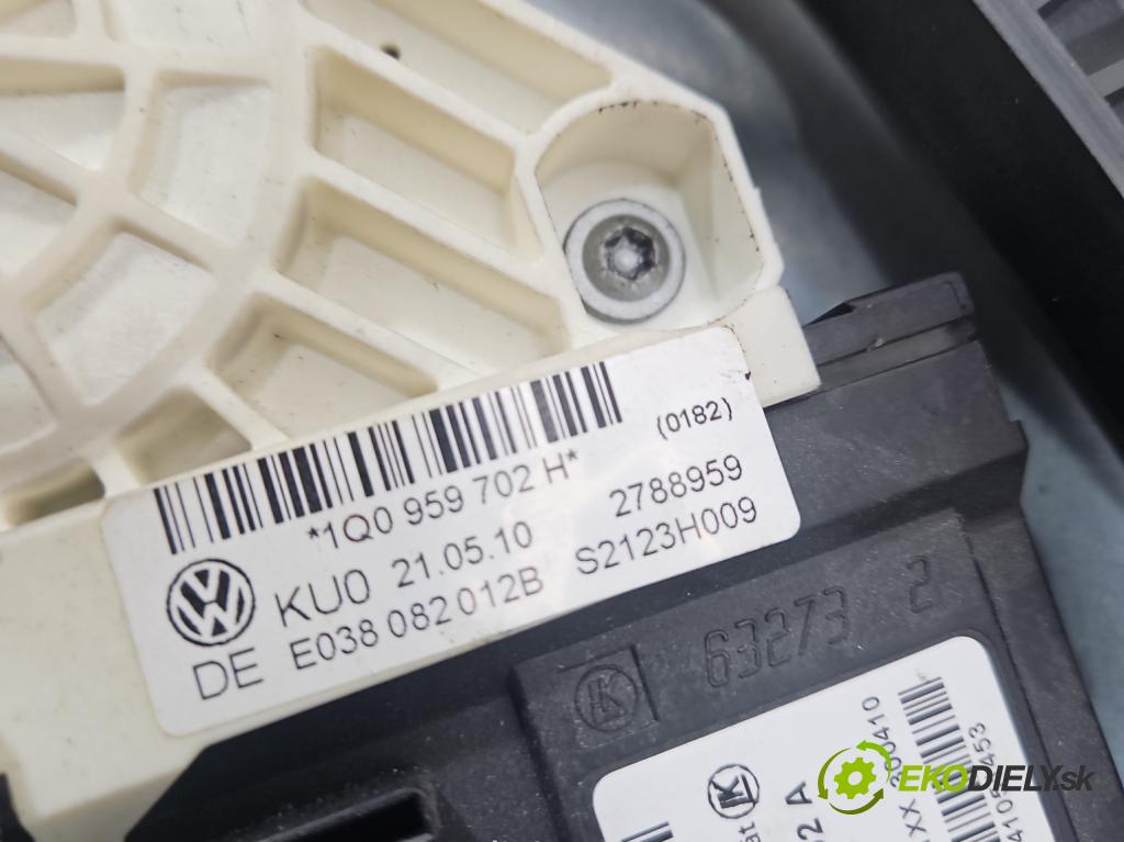 Vw Scirocco II 2008-2017 1.4 TSI 160 HP manual 118 kW 1390 cm3 3- mechanizmus okna predné pravý 1Q0959702H