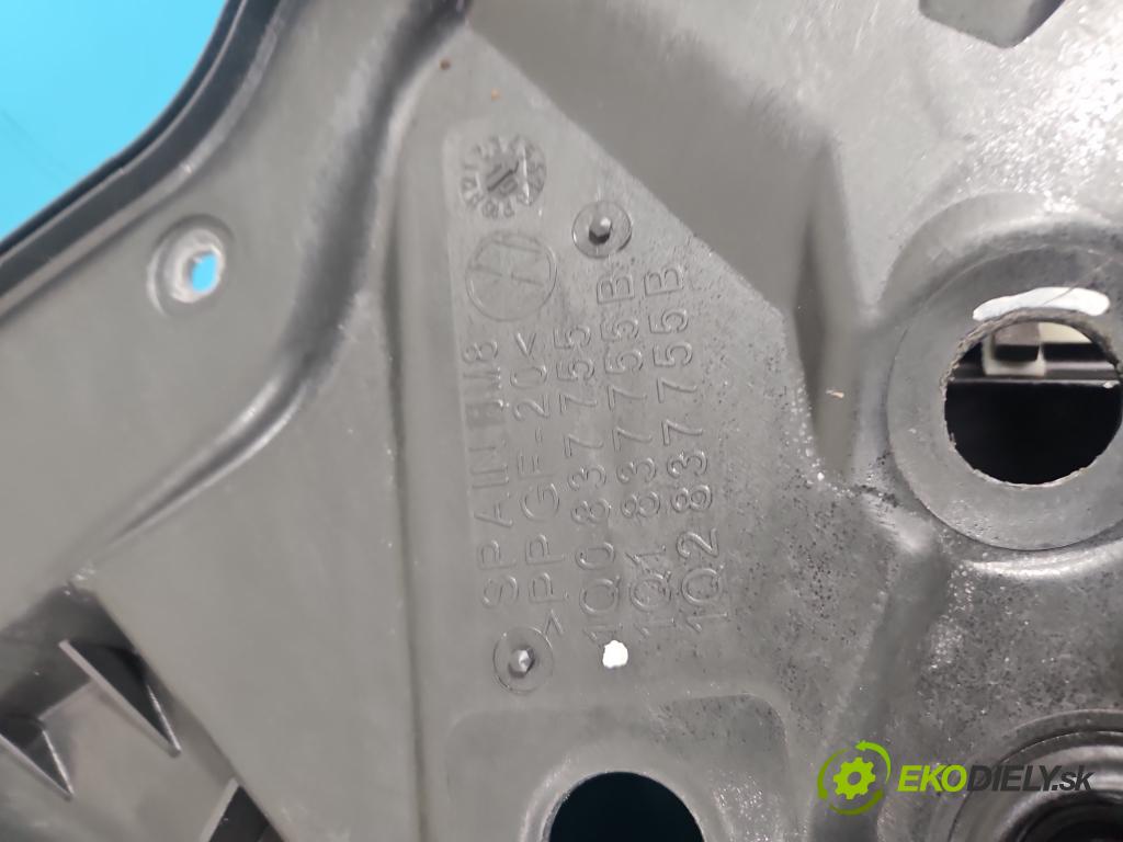 Vw Scirocco II 2008-2017 1.4 TSI 160 HP manual 118 kW 1390 cm3 3- mechanizmus okna predné ľavý 1Q0959701H