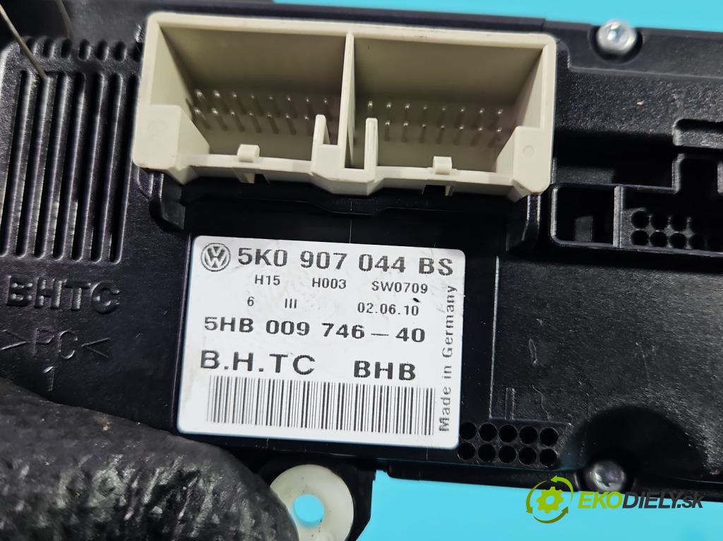 Vw Scirocco II 2008-2017 1.4 TSI 160 hp manual 118 kW 1390 cm3 3- palubní deska panel topení 5K0907044BS