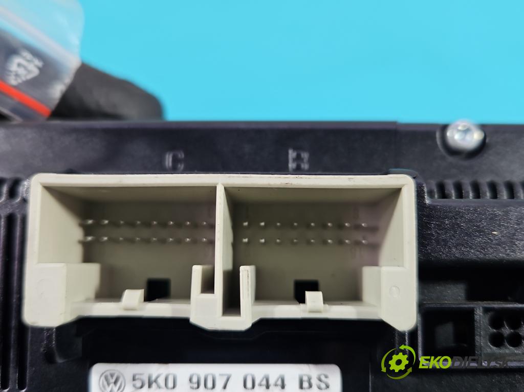 Vw Scirocco II 2008-2017 1.4 TSI 160 hp manual 118 kW 1390 cm3 3- palubní deska panel topení 5K0907044BS