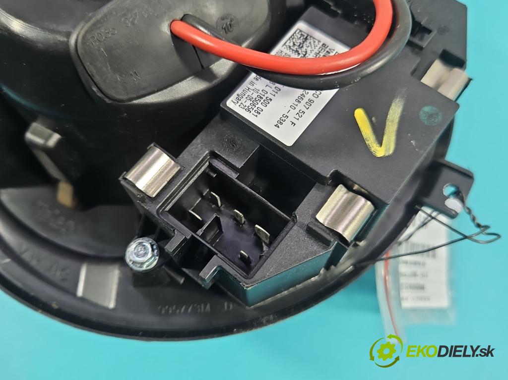 Vw Scirocco II 2008-2017 1.4 TSI 160 hp manual 118 kW 1390 cm3 3- ventilátor vzduchu 3C0907521F