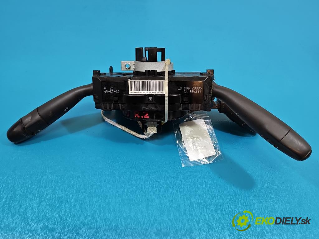 Citroen Berlingo II 2008-2018 1.6 hdi 90 hp manual 66 kW 1560 cm3 5- Přepínač sdružený 96662460XT (Páčky pod volantem)