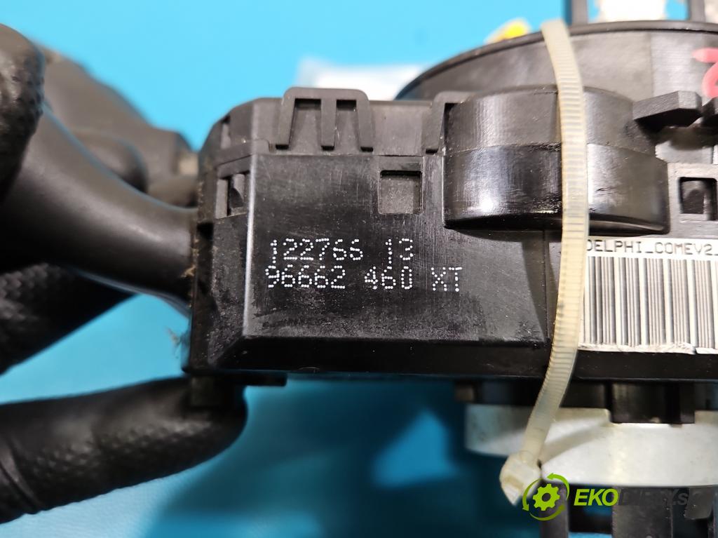 Citroen Berlingo II 2008-2018 1.6 hdi 90 hp manual 66 kW 1560 cm3 5- Přepínač sdružený 96662460XT (Páčky pod volantem)