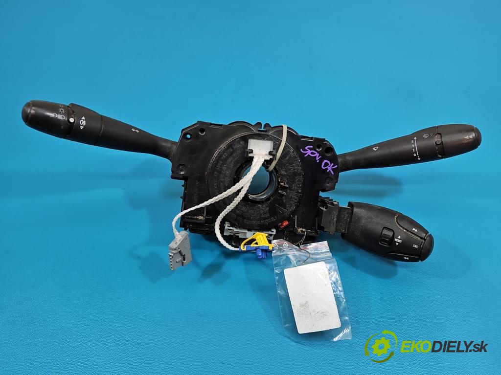 Citroen Berlingo II 2008-2018 1.6 hdi 90 hp manual 66 kW 1560 cm3 5- Přepínač sdružený 96662460XT (Páčky pod volantem)