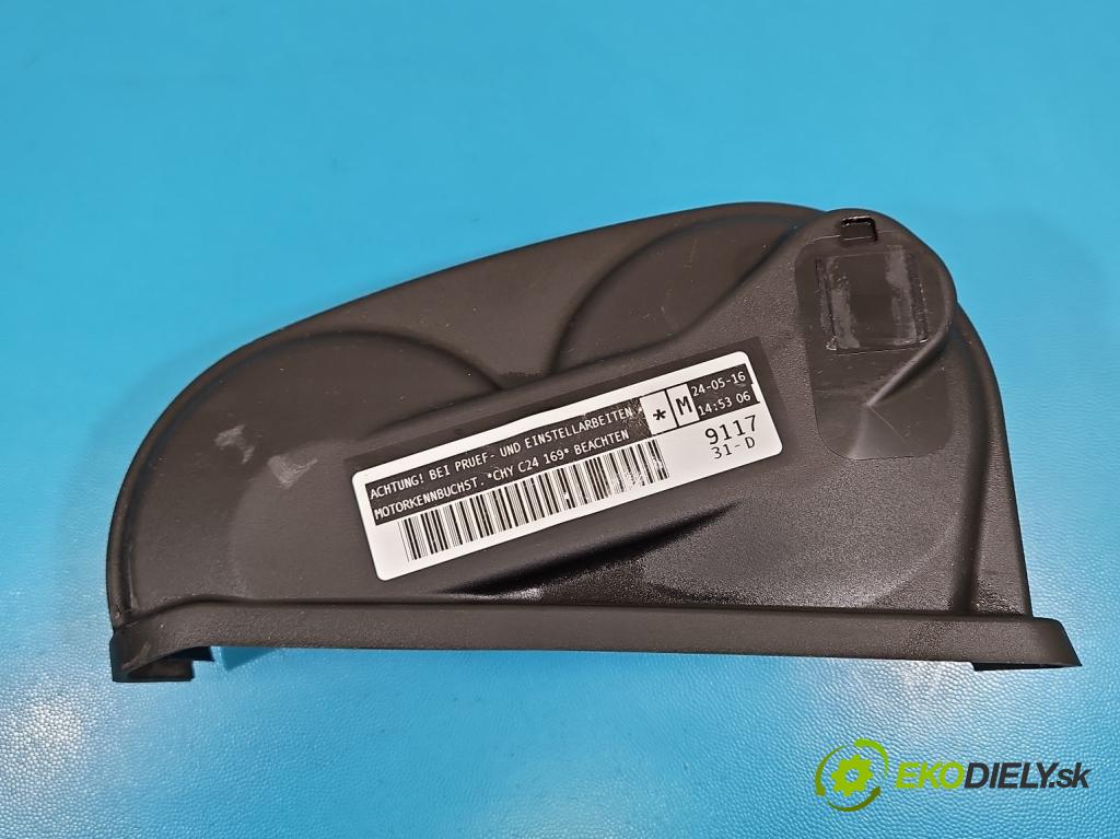 Skoda Fabia III 2014- 2021 1.0 MPI 60 HP manual 44 kW 999 cm3 5- obal načasovanie 04C109108E (Kryt motora)