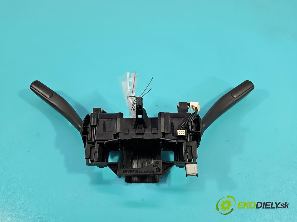 Vw Scirocco II 2008-2017 1.4 TSI 160 HP manual 118 kW 1390 cm3 3- prepínač komplex: 5K0953521BM (Prepínacie páčky pod volantom)
