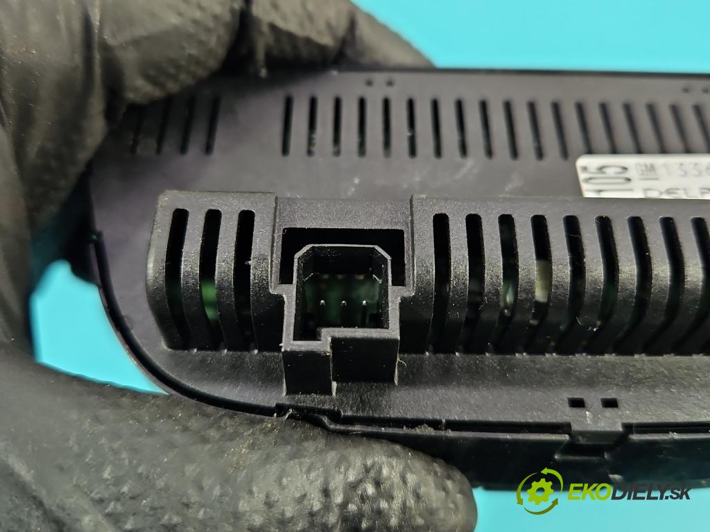 Opel Astra IV 2009-2015 1.7 cdti 125 hp manual 92 kW 1686 cm3 5- palubní deska panel topení 13360105