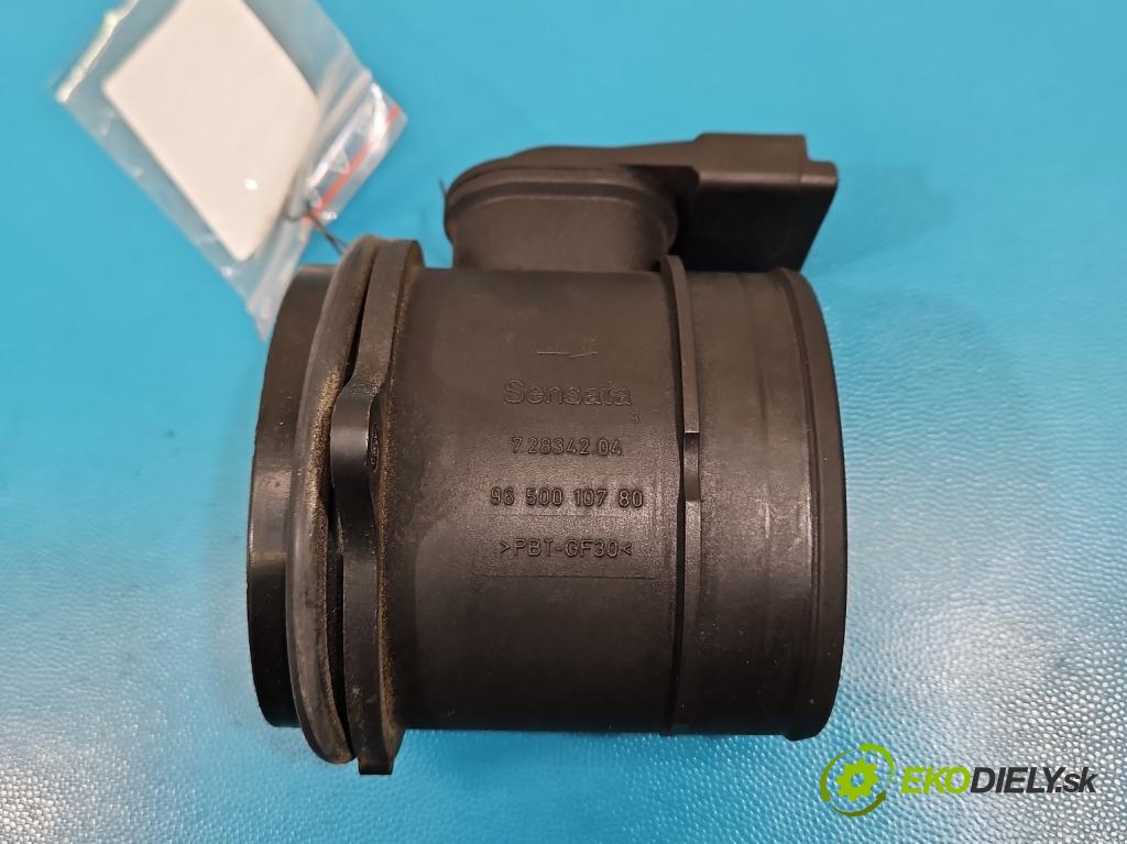 Citroen Berlingo II 2008-2018 1.6 hdi 90 HP manual 66 kW 1560 cm3 5- průtokoměr: 9650010780 (Váha vzduchu)