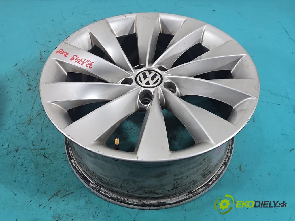 Vw Scirocco II 2008-2017 1.4 TSI 160 HP manual 118 kW 1390 cm3 3- Disk hliník 18" komplet 3C8601025D