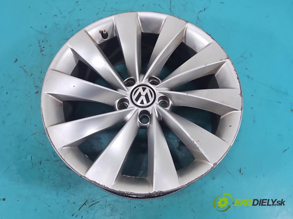 Vw Scirocco II 2008-2017 1.4 TSI 160 HP manual 118 kW 1390 cm3 3- Disk hliník 18" komplet 3C8601025D