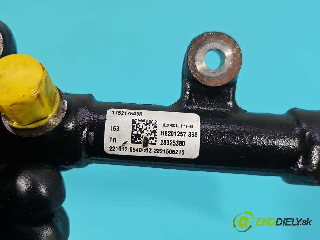 Renault Master III 2010-2024 2.3 dci 131 hp manual 96 kW 2299 cm3 5- lišta vstřikovací H8201257368 (Vstřikovací lišta)