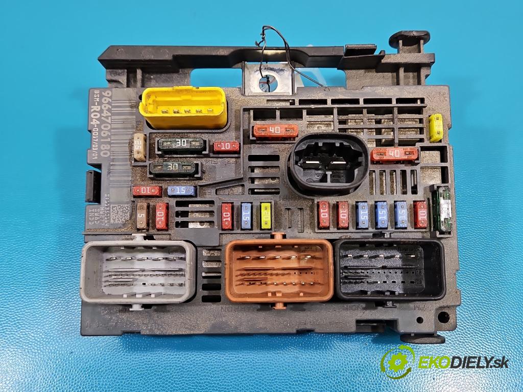 Citroen Berlingo II 2008-2018 1.6 hdi 90 hp manual 66 kW 1560 cm3 5- řídící jednotka 9664706180