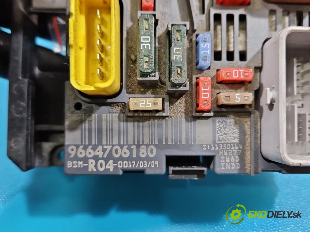 Citroen Berlingo II 2008-2018 1.6 hdi 90 hp manual 66 kW 1560 cm3 5- řídící jednotka 9664706180