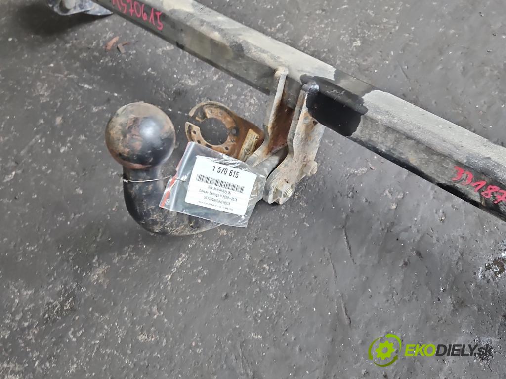 Citroen Berlingo II 2008-2018 1.6 hdi 90 HP manual 66 kW 1560 cm3 5- Hák: vlečení:  (Ťažné zariadenie)