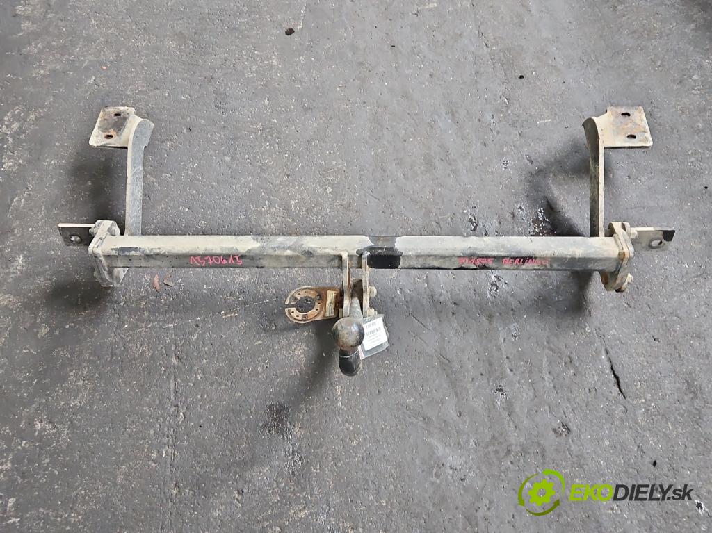 Citroen Berlingo II 2008-2018 1.6 hdi 90 hp manual 66 kW 1560 cm3 5- oko tažné  (Tažné zařízení)