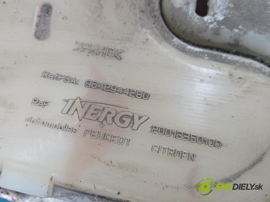 Peugeot 407 1.6 hdi 109 HP manual 80 kW 1560 cm3 4- Nádrž: tekutina: FAP DPF 9642944280