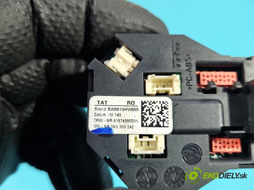 Vw Scirocco II 2008-2017 1.4 TSI 160 hp manual 118 kW 1390 cm3 3- řídící jednotka 5K0959542