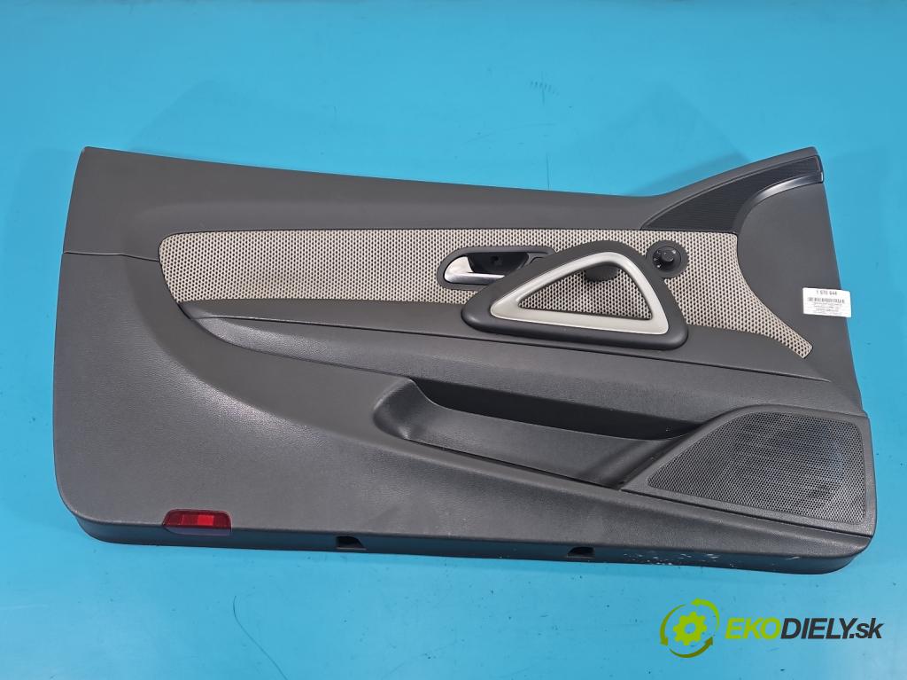 Vw Scirocco II 2008-2017 1.4 TSI 160 HP manual 118 kW 1390 cm3 3- Čalounictví: dvere predné ľavé 1K8867011AT