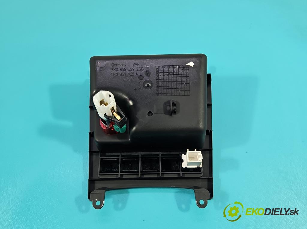 Vw Scirocco II 2008-2017 1.4 TSI 160 HP manual 118 kW 1390 cm3 3- kastlík 5K0858329