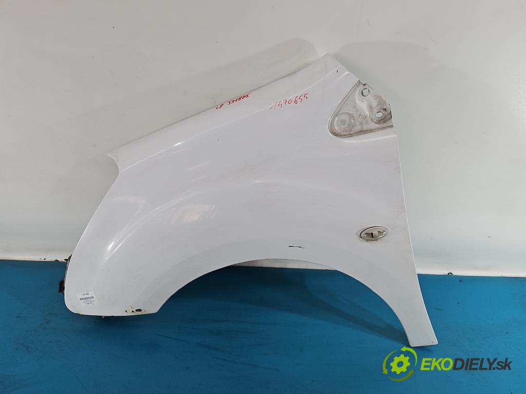 Citroen Berlingo II 2008-2018 1.6 hdi 90 hp manual 66 kW 1560 cm3 5- blatnik přední levý  (Levý přední blatník)