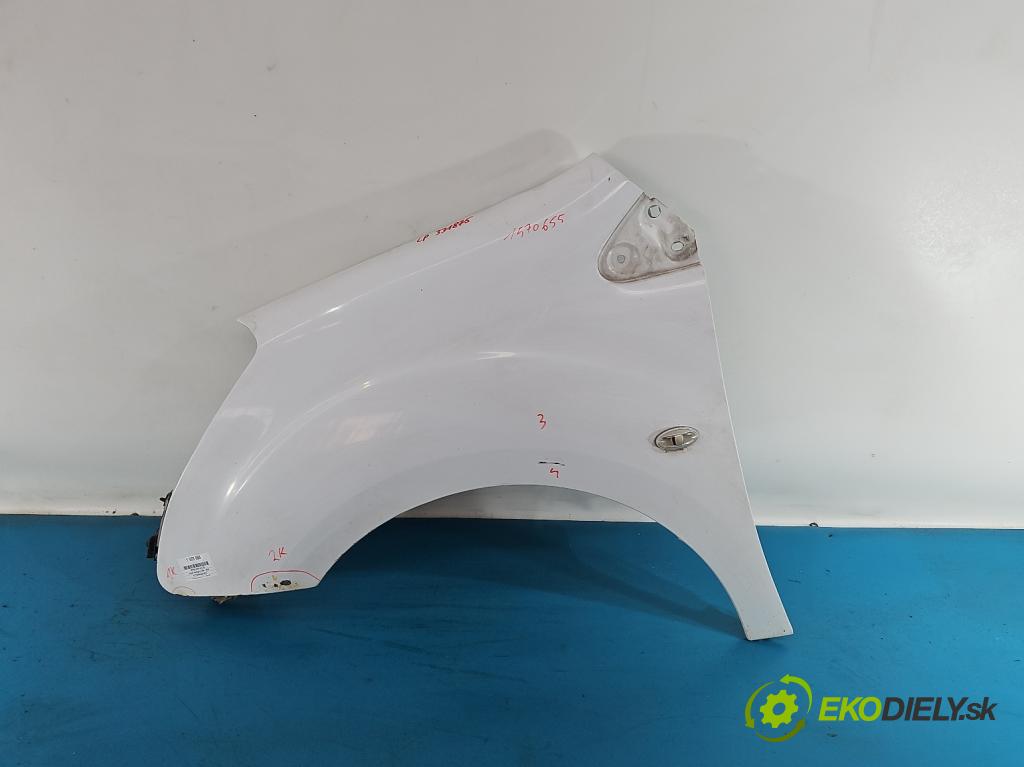 Citroen Berlingo II 2008-2018 1.6 hdi 90 HP manual 66 kW 1560 cm3 5- blatník predné ľavý  (Blatník predný ľavý)