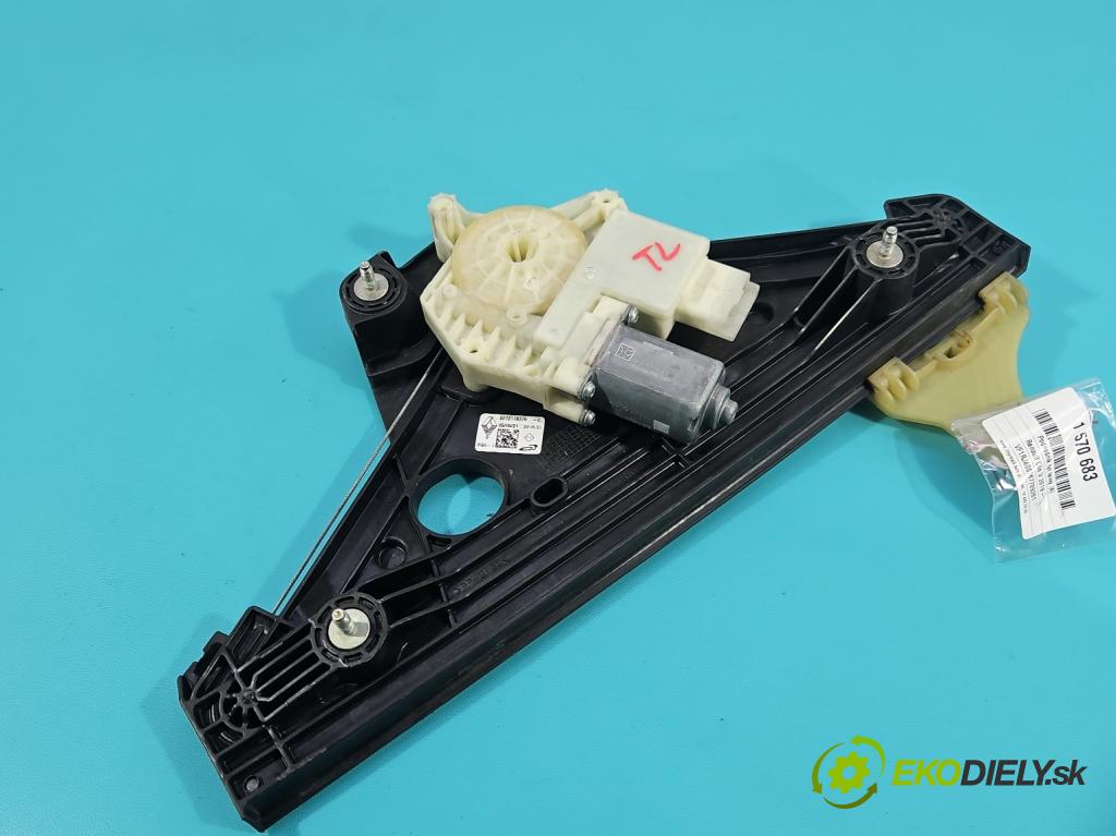 Renault Clio V 2019- 1.0 91 KM automatic 67 kW 999 cm3 5- mechanizmus okna zadné ľavý 827217837R