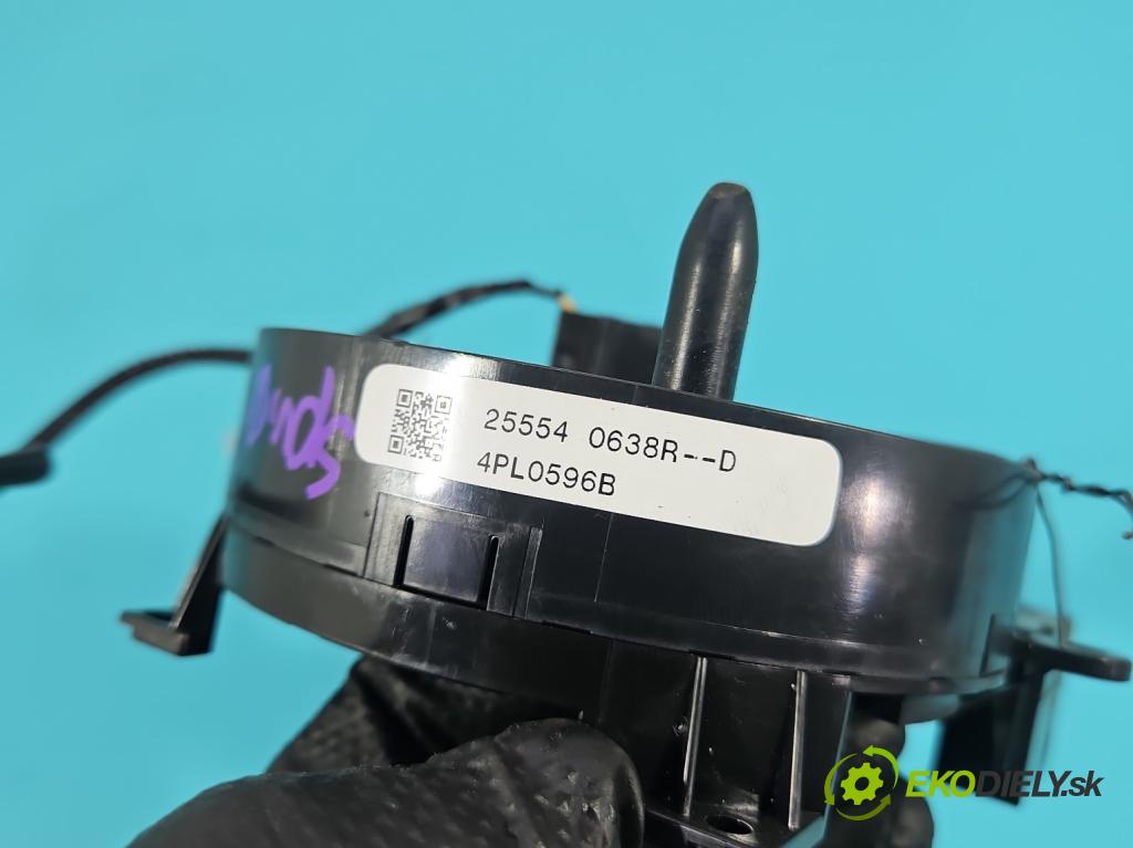 Renault Clio V 2019- 1.0 91KM automatic 67 kW 999 cm3 5- Páska: airbag 255540638R-D (Airbag)