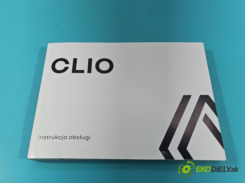 Renault Clio V 2019- 1.0 91 KM automatic 67 kW 999 cm3 5- Pokyn: